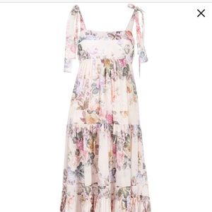 ISO Brighton Zimmerann tie-shoulder dress